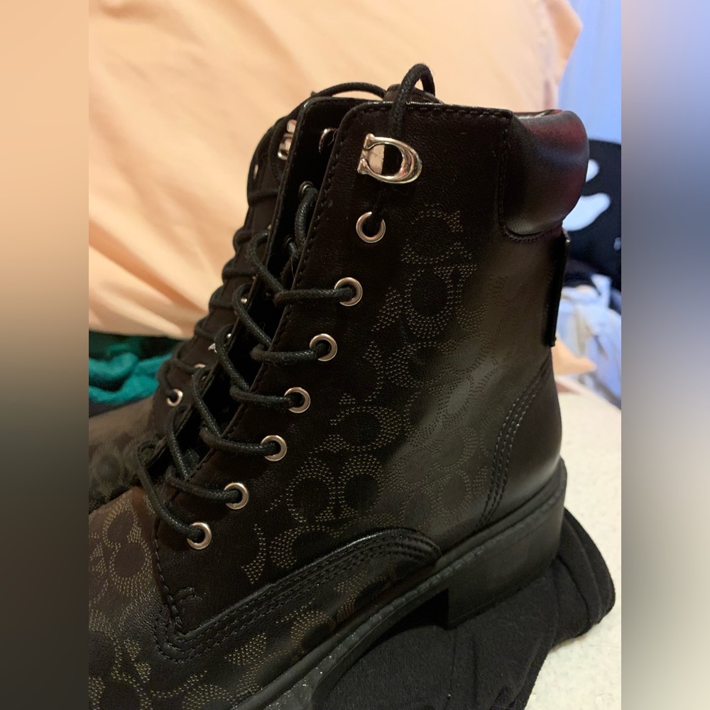 Coach boots authentic